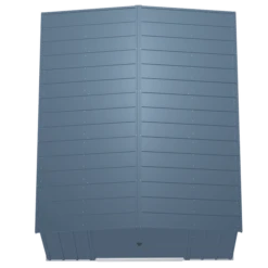 Arrow Classic Steel Storage Shed, 10 Ft. X 12 Ft., Blue Grey -ShelterLogic || Arrow Shop clg1012bg silo image 03