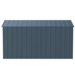 Arrow Classic Steel Storage Shed, 10 Ft. X 12 Ft., Blue Grey -ShelterLogic || Arrow Shop clg1012bg silo image 04