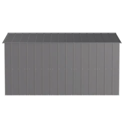 Arrow Classic Steel Storage Shed, 10 Ft. X 12 Ft., Charcoal -ShelterLogic || Arrow Shop clg1012cc silo image 07