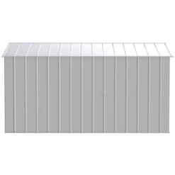 Arrow Classic Steel Storage Shed, 10 Ft. X 12 Ft., Flute Grey -ShelterLogic || Arrow Shop clg1012fg silo image 07