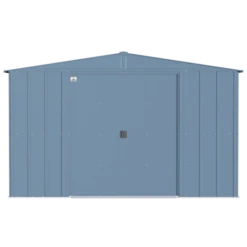 Arrow Classic Steel Storage Shed, 10 Ft. X 14 Ft., Blue Grey -ShelterLogic || Arrow Shop clg1014bg silo image 02