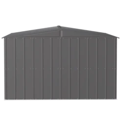 Arrow Classic Steel Storage Shed, 10 Ft. X 14 Ft., Charcoal -ShelterLogic || Arrow Shop clg1014cc silo image 05