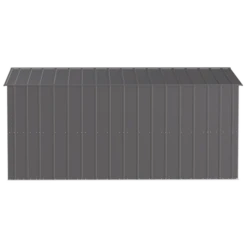 Arrow Classic Steel Storage Shed, 10 Ft. X 14 Ft., Charcoal -ShelterLogic || Arrow Shop clg1014cc silo image 07