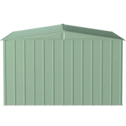 Arrow Classic Steel Storage Shed, 10 Ft. X 14 Ft., Sage Green 16 Arrow Classic Steel Storage Shed, 10 Ft. X 14 Ft., Sage Green -ShelterLogic || Arrow Shop clg1014sg silo image 05