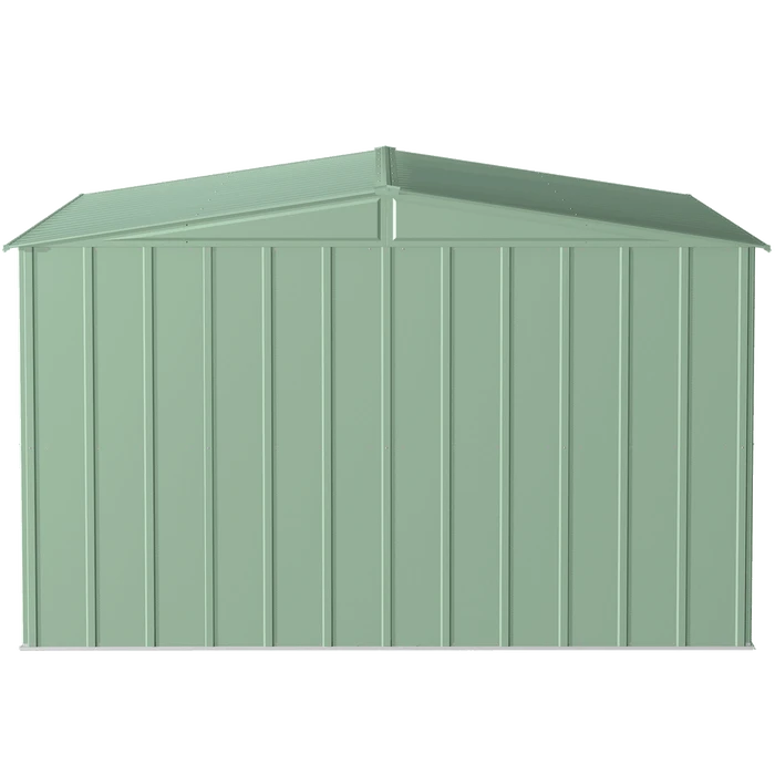 Arrow Classic Steel Storage Shed, 10 Ft. X 14 Ft., Sage Green 7 Arrow Classic Steel Storage Shed, 10 Ft. X 14 Ft., Sage Green - Image 7