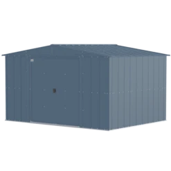 Arrow Classic Steel Storage Shed, 10 Ft. X 8 Ft., Blue Grey 19 Arrow Classic Steel Storage Shed, 10 Ft. X 8 Ft., Blue Grey -ShelterLogic || Arrow Shop clg108bg silo image 06