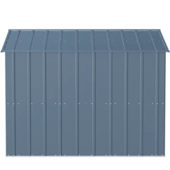 Arrow Classic Steel Storage Shed, 10 Ft. X 8 Ft., Blue Grey 20 Arrow Classic Steel Storage Shed, 10 Ft. X 8 Ft., Blue Grey -ShelterLogic || Arrow Shop clg108bg silo image 07