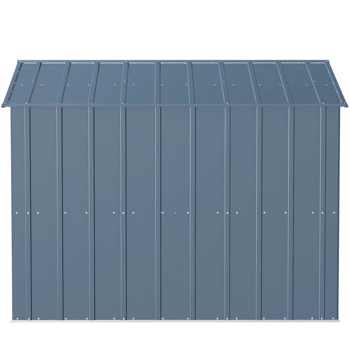 Arrow Classic Steel Storage Shed, 10 Ft. X 8 Ft., Blue Grey 10 Arrow Classic Steel Storage Shed, 10 Ft. X 8 Ft., Blue Grey - Image 10
