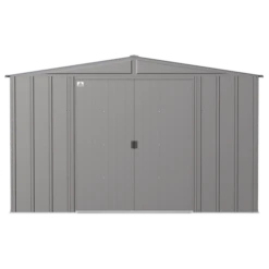 Arrow Classic Steel Storage Shed, 10 Ft. X 8 Ft., Charcoal 19 Arrow Classic Steel Storage Shed, 10 Ft. X 8 Ft., Charcoal -ShelterLogic || Arrow Shop clg108cc silo image 02