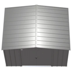 Arrow Classic Steel Storage Shed, 10 Ft. X 8 Ft., Charcoal 20 Arrow Classic Steel Storage Shed, 10 Ft. X 8 Ft., Charcoal -ShelterLogic || Arrow Shop clg108cc silo image 03