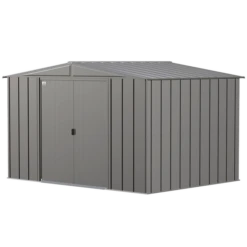 Arrow Classic Steel Storage Shed, 10 Ft. X 8 Ft., Charcoal 23 Arrow Classic Steel Storage Shed, 10 Ft. X 8 Ft., Charcoal -ShelterLogic || Arrow Shop clg108cc silo image 06