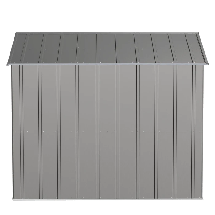 Arrow Classic Steel Storage Shed, 10 Ft. X 8 Ft., Charcoal 10 Arrow Classic Steel Storage Shed, 10 Ft. X 8 Ft., Charcoal - Image 10