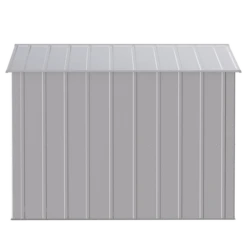 Arrow Classic Steel Storage Shed, 10 Ft. X 8 Ft., Flute Grey -ShelterLogic || Arrow Shop clg108fg silo image 07