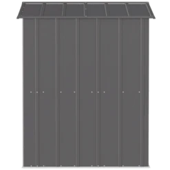 Arrow Classic Steel Storage Shed, 6 Ft. X 5 Ft., Charcoal 15 Arrow Classic Steel Storage Shed, 6 Ft. X 5 Ft., Charcoal -ShelterLogic || Arrow Shop clg65cc silo image 04