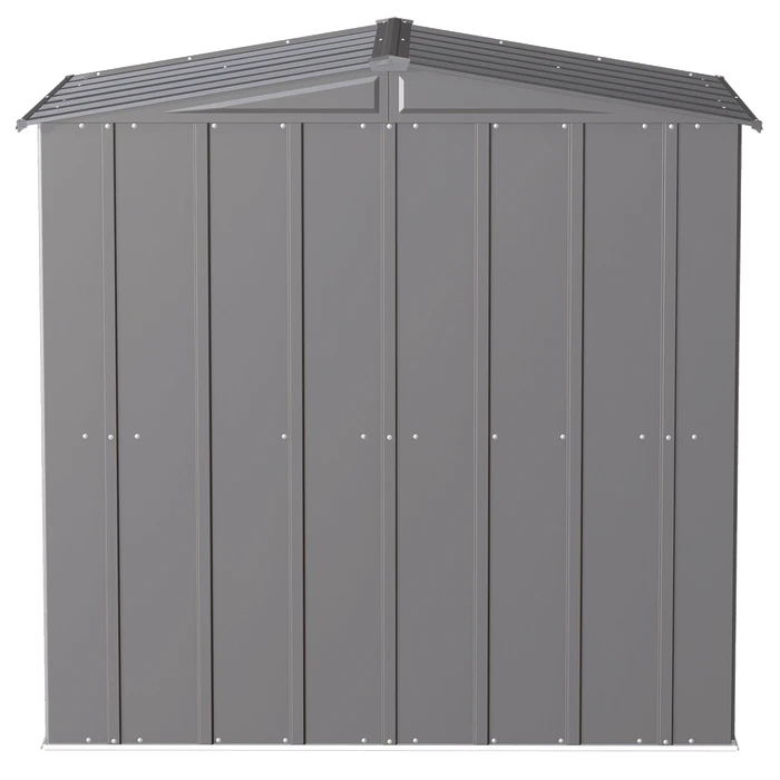 Arrow Classic Steel Storage Shed, 6 Ft. X 5 Ft., Charcoal 7 Arrow Classic Steel Storage Shed, 6 Ft. X 5 Ft., Charcoal - Image 7
