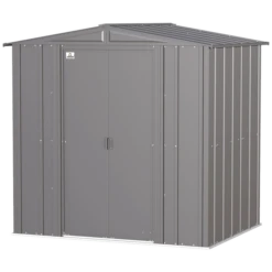 Arrow Classic Steel Storage Shed, 6 Ft. X 5 Ft., Charcoal 17 Arrow Classic Steel Storage Shed, 6 Ft. X 5 Ft., Charcoal -ShelterLogic || Arrow Shop clg65cc silo image 06