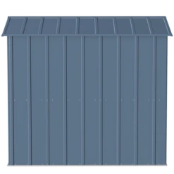 Arrow Classic Steel Storage Shed, 6 Ft. X 7 Ft., Blue Grey 17 Arrow Classic Steel Storage Shed, 6 Ft. X 7 Ft., Blue Grey -ShelterLogic || Arrow Shop clg67bg silo image 04