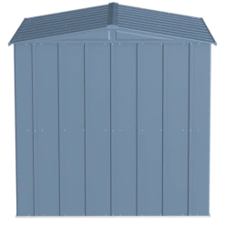 Arrow Classic Steel Storage Shed, 6 Ft. X 7 Ft., Blue Grey 18 Arrow Classic Steel Storage Shed, 6 Ft. X 7 Ft., Blue Grey -ShelterLogic || Arrow Shop clg67bg silo image 05