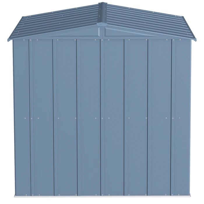 Arrow Classic Steel Storage Shed, 6 Ft. X 7 Ft., Blue Grey 8 Arrow Classic Steel Storage Shed, 6 Ft. X 7 Ft., Blue Grey - Image 8