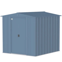 Arrow Classic Steel Storage Shed, 6 Ft. X 7 Ft., Blue Grey 19 Arrow Classic Steel Storage Shed, 6 Ft. X 7 Ft., Blue Grey -ShelterLogic || Arrow Shop clg67bg silo image 06