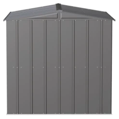 Arrow Classic Steel Storage Shed, 6 Ft. X 7 Ft., Charcoal -ShelterLogic || Arrow Shop clg67cc silo image 05