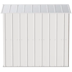 Arrow Classic Steel Storage Shed, 6 Ft. X 7 Ft., Flute Grey -ShelterLogic || Arrow Shop clg67fg silo image 04