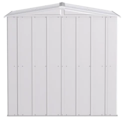 Arrow Classic Steel Storage Shed, 6 Ft. X 7 Ft., Flute Grey -ShelterLogic || Arrow Shop clg67fg silo image 05