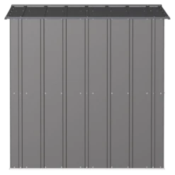 Arrow Classic Steel Storage Shed, Charcoal -ShelterLogic || Arrow Shop clg86cc silo image 04 1