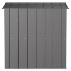 Arrow Classic Steel Storage Shed, Charcoal -ShelterLogic || Arrow Shop clg86cc silo image 07 1
