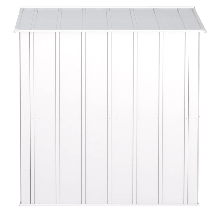 Arrow Classic Steel Storage Shed, Flute Grey 6 Arrow Classic Steel Storage Shed, Flute Grey - Image 6