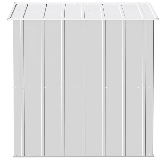 Arrow Classic Steel Storage Shed, Flute Grey 9 Arrow Classic Steel Storage Shed, Flute Grey - Image 9