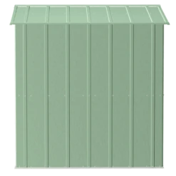 Arrow Classic Steel Storage Shed, Sage Green -ShelterLogic || Arrow Shop clg86sg silo image 07 1