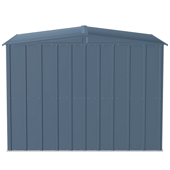 Arrow Classic Steel Storage Shed, 8 Ft. X 8 Ft., Blue Grey 7 Arrow Classic Steel Storage Shed, 8 Ft. X 8 Ft., Blue Grey - Image 7
