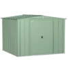 Arrow Classic Steel Storage Shed, 8 Ft. X 8 Ft., Sage Green