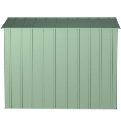 Arrow Classic Steel Storage Shed, 8 Ft. X 8 Ft., Sage Green -ShelterLogic || Arrow Shop clg88sg silo image 07