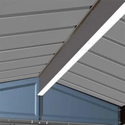 Arrow Classic Steel Storage Shed, Blue Grey 23 Arrow Classic Steel Storage Shed, Blue Grey -ShelterLogic || Arrow Shop clgbg detail image 02 1