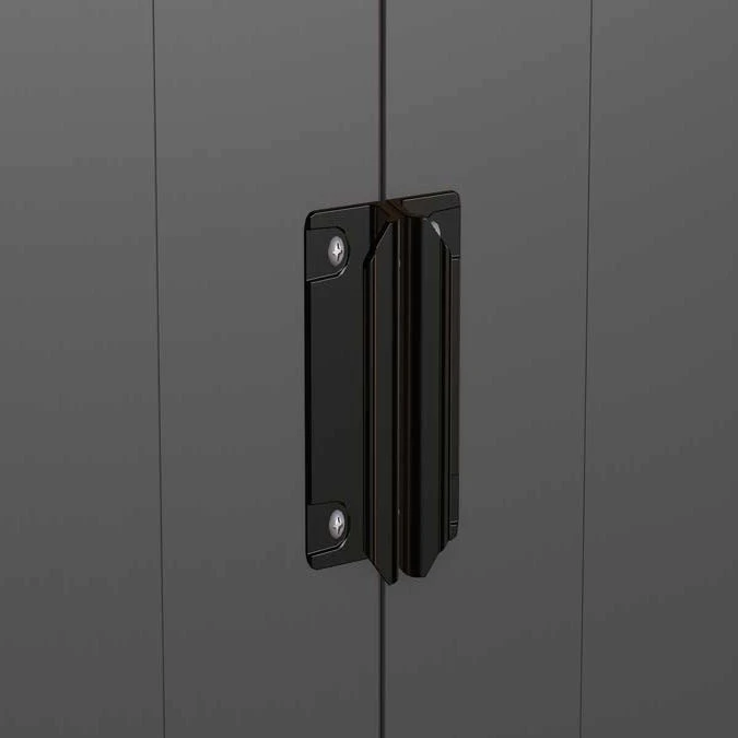 Arrow Classic Steel Storage Shed, 10 Ft. X 8 Ft., Charcoal 12 Arrow Classic Steel Storage Shed, 10 Ft. X 8 Ft., Charcoal - Image 12