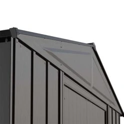 Arrow Classic Steel Storage Shed, Charcoal -ShelterLogic || Arrow Shop clgcc detail image 01 2