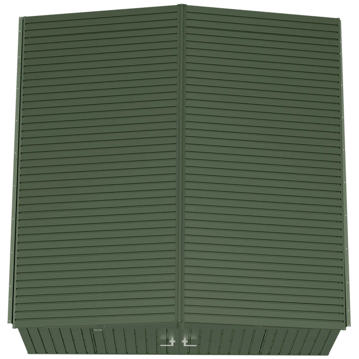 Scotts Lawn Care Storage Shed, 10x14, Green 2 Scotts Lawn Care Storage Shed, 10x14, Green - Image 2