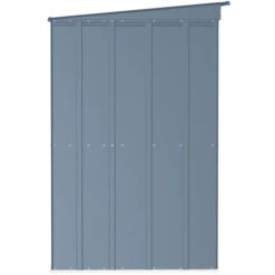 Arrow Classic Steel Storage Shed, 10 Ft. X 4 Ft., Blue Grey -ShelterLogic || Arrow Shop clp104bg silo image 07