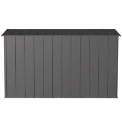 Arrow Classic Steel Storage Shed, 10 Ft. X 4 Ft., Charcoal 16 Arrow Classic Steel Storage Shed, 10 Ft. X 4 Ft., Charcoal -ShelterLogic || Arrow Shop clp104cc silo image 05