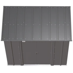 Arrow Classic Steel Storage Shed, 6 Ft. X 4 Ft., Charcoal 14 Arrow Classic Steel Storage Shed, 6 Ft. X 4 Ft., Charcoal -ShelterLogic || Arrow Shop clp64cc silo image 03