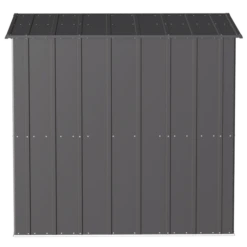 Arrow Classic Steel Storage Shed, 6 Ft. X 4 Ft., Charcoal 16 Arrow Classic Steel Storage Shed, 6 Ft. X 4 Ft., Charcoal -ShelterLogic || Arrow Shop clp64cc silo image 05