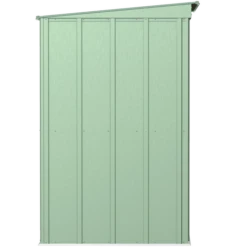 Arrow Classic Steel Storage Shed, 6 Ft. X 4 Ft., Sage Green -ShelterLogic || Arrow Shop clp64sg silo image 07