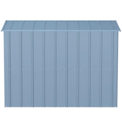 Arrow Classic Steel Storage Shed, 8 Ft. X 4 Ft., Blue Grey -ShelterLogic || Arrow Shop clp84bg silo image 05