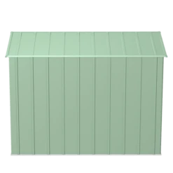 Arrow Classic Steel Storage Shed, 8 Ft. X 4 Ft., Sage Green -ShelterLogic || Arrow Shop clp84sg silo image 05
