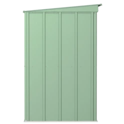 Arrow Classic Steel Storage Shed, 8 Ft. X 4 Ft., Sage Green -ShelterLogic || Arrow Shop clp84sg silo image 07