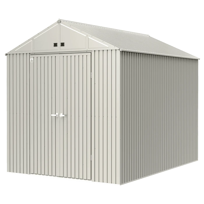 Arrow Elite Steel Storage Shed, 10x14, Cool Grey 3 Arrow Elite Steel Storage Shed, 10x14, Cool Grey - Image 3