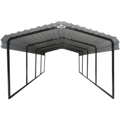 Arrow Carport, 12 Ft. X 20 Ft. X 7 Ft. Eggshell -ShelterLogic || Arrow Shop cph122007 1