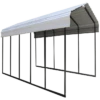 Arrow Carport, 12 Ft. X 24 Ft. X 7 Ft. Eggshell